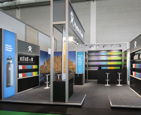 Hydroflask exhibiting abroad at OutDoor show 2015