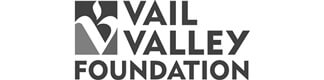 Vail Valley Foundation Black and White Logo