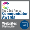 Silver communicator award for Condit website