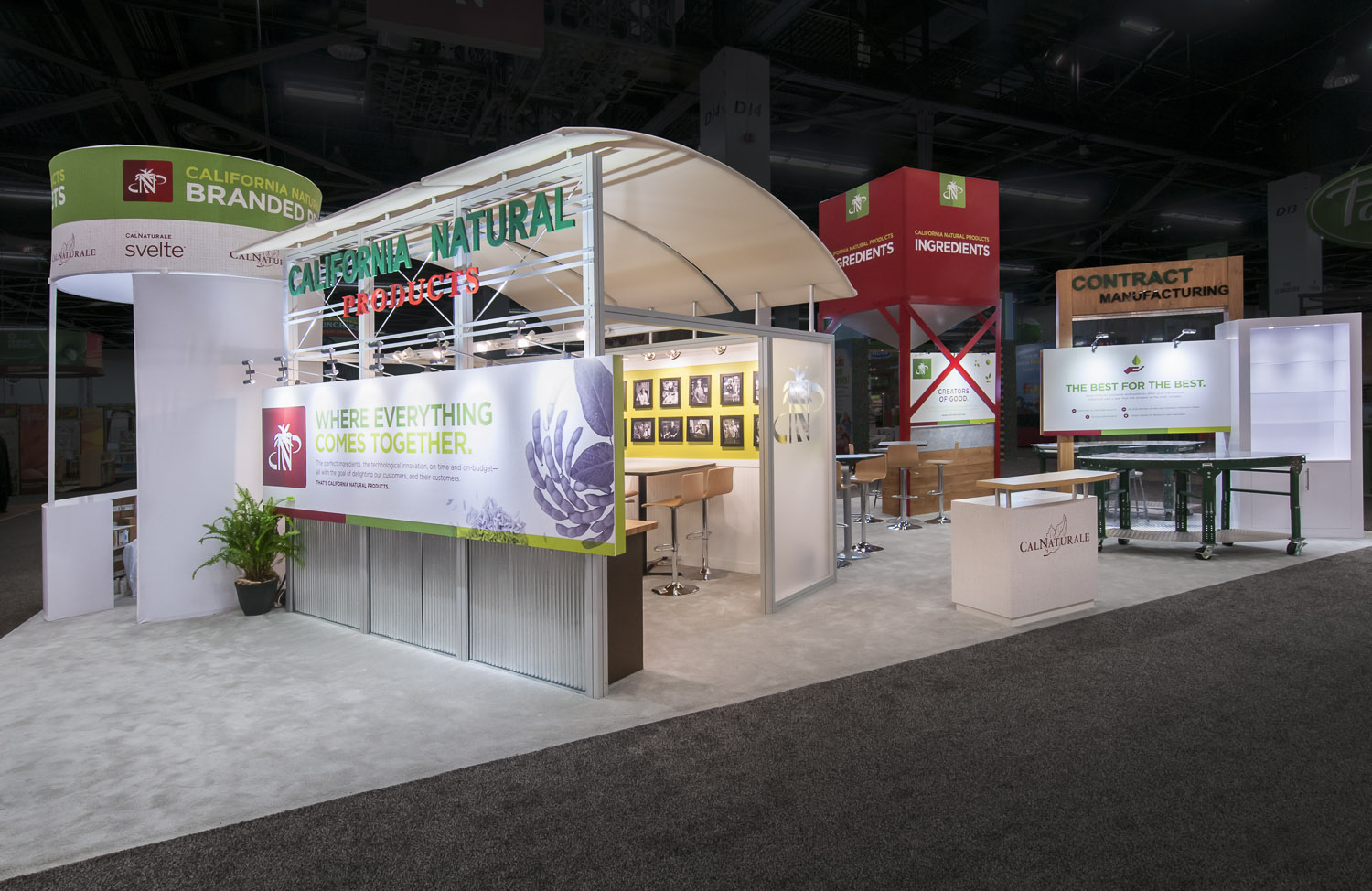 Custom Food Exhibits for IFT (Institute of Food Technologists) | Condit