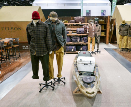 Filson trade show environment by Condit