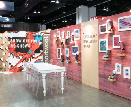 Custom Smartwool booth by Condit Exhibits