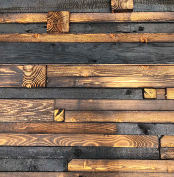 Decorative wood wall