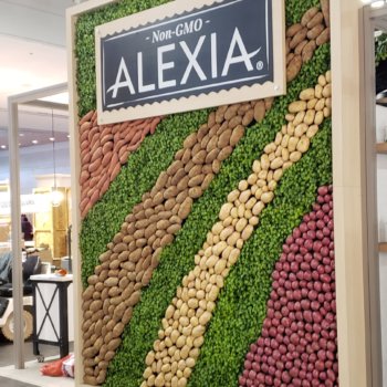 Alexia Custom exhibit booth made by Condit