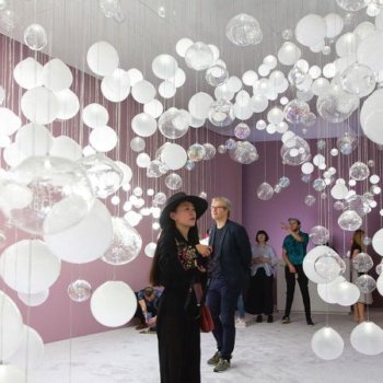 guests of Salone Del Mobile 2019 in an exhibit