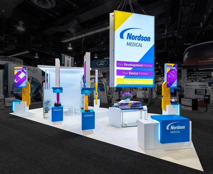 Nordson Medical Booth at MD&M West