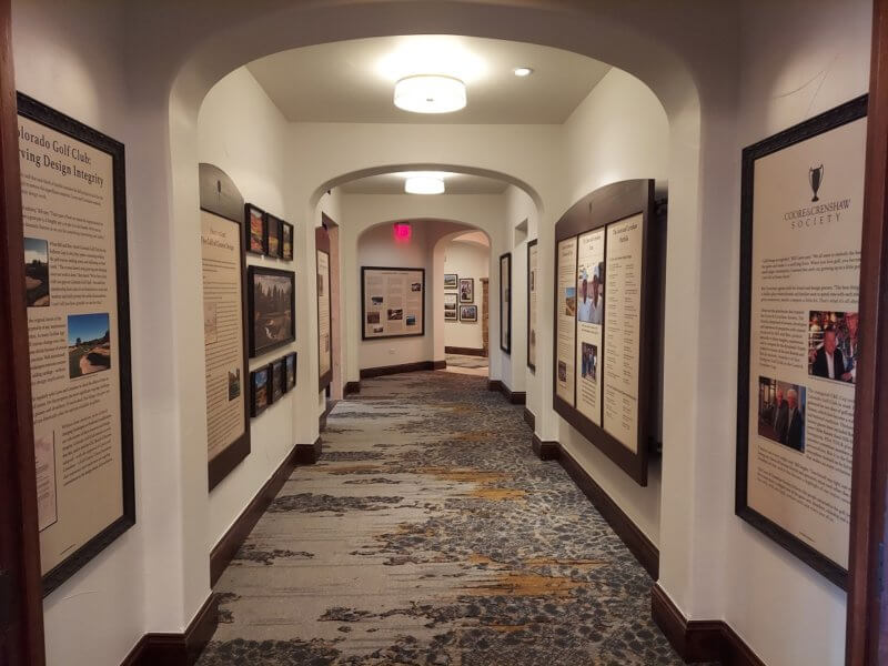 The Coore & Crenshaw hallway, outside the Crenshaw Boardroom