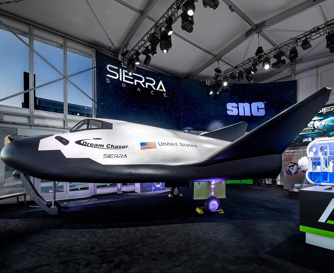 Sierra Space at CES Dreamchaser Interior
