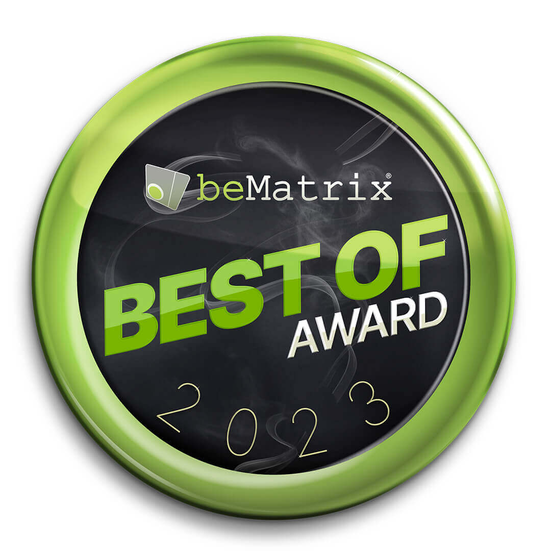 beMatrix Best of Award