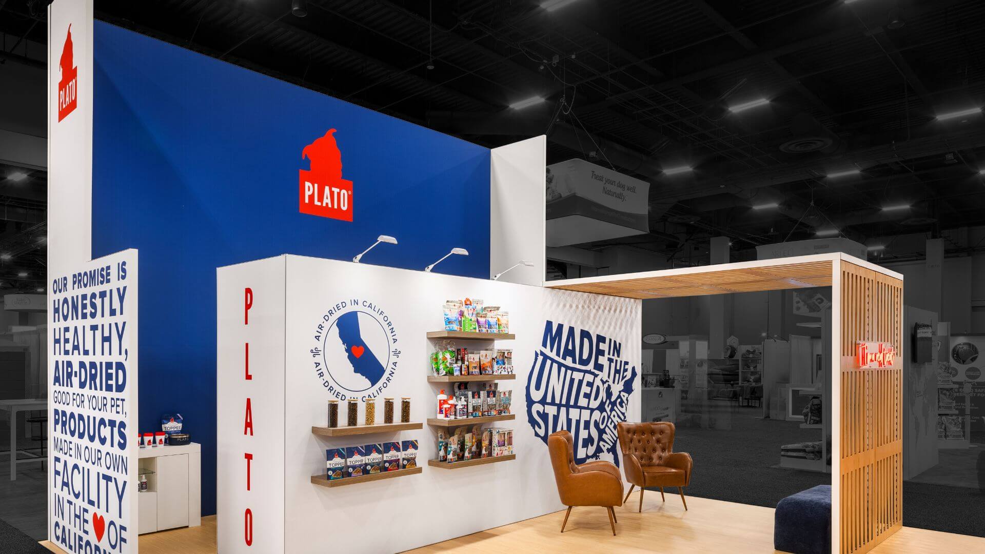 plato pet exhibit design