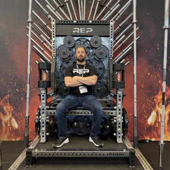Rep Fitness Exhibit Throne