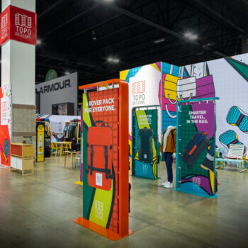 Topo Designs Outdoor Exhibit